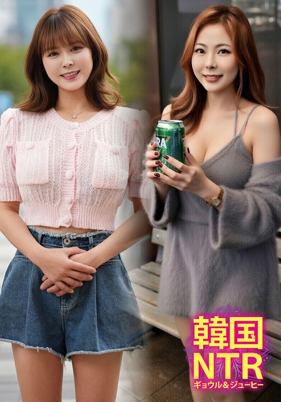 【h_1454husr30303】｜ 韓国NTR ギョウル＆ジューヒー